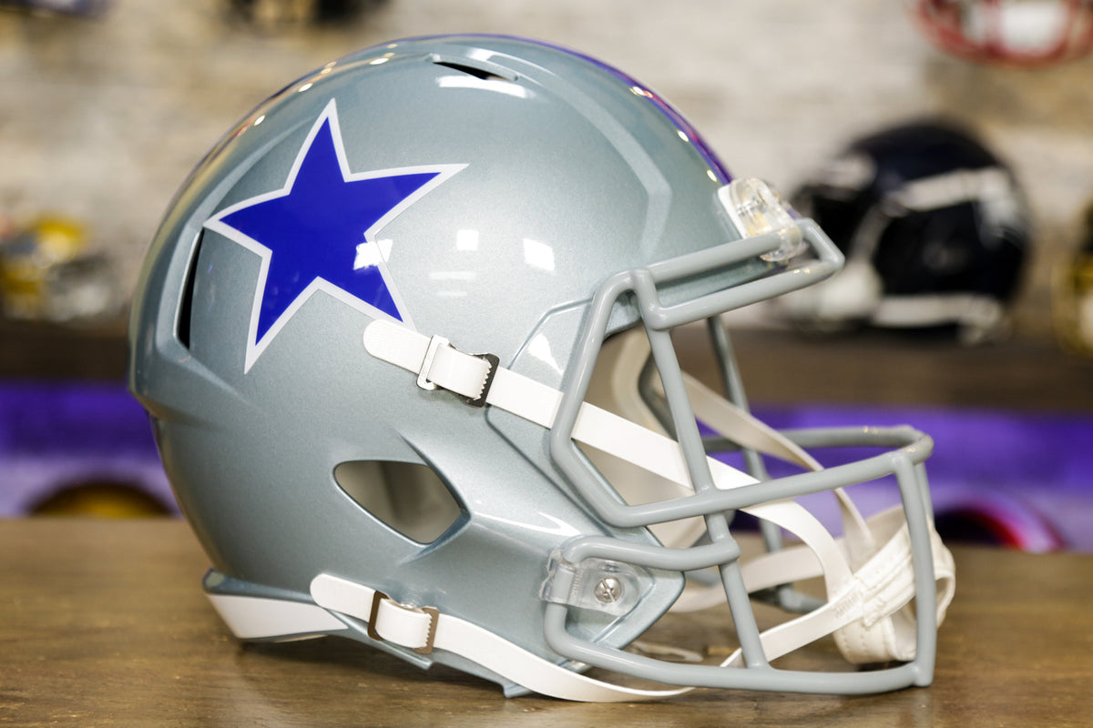 Dallas Cowboys Riddell Speed Replica Helmet - 1960-1963 Throwback – Green  Gridiron, Inc.