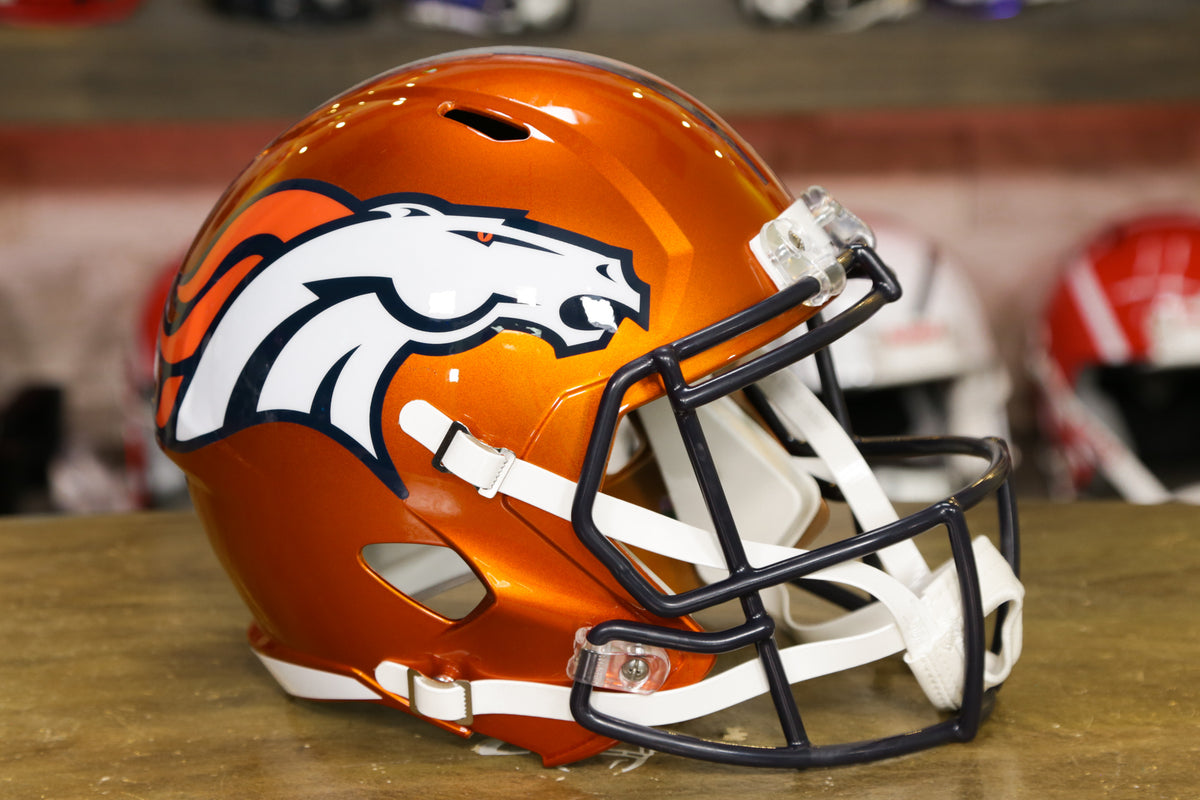  Riddell Denver Broncos NFL Salute to Service Speed Mini Helmet  Medium : Everything Else