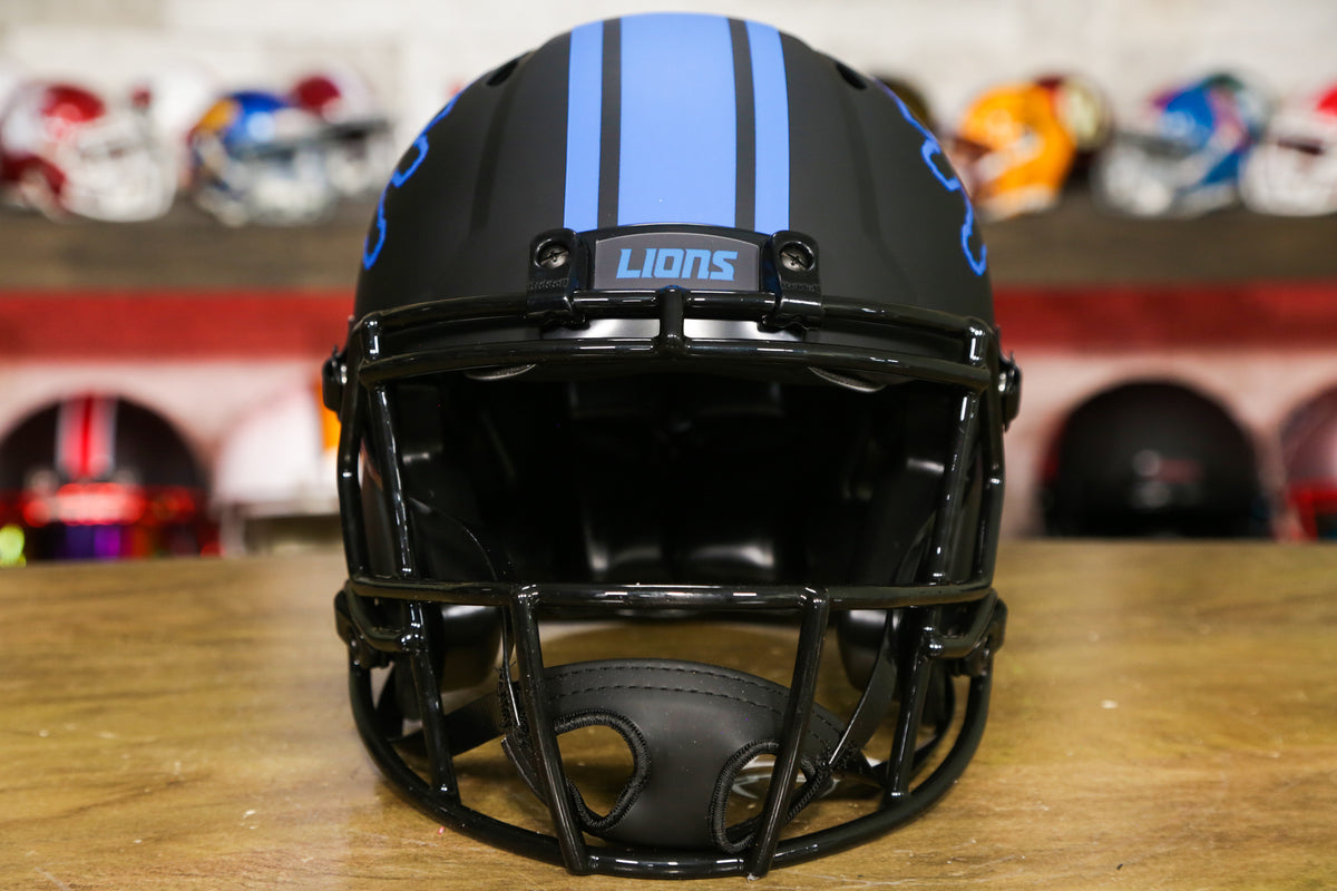 Carolina Panthers Alternate BLACK Riddell Speed Mini Helmet (PRE