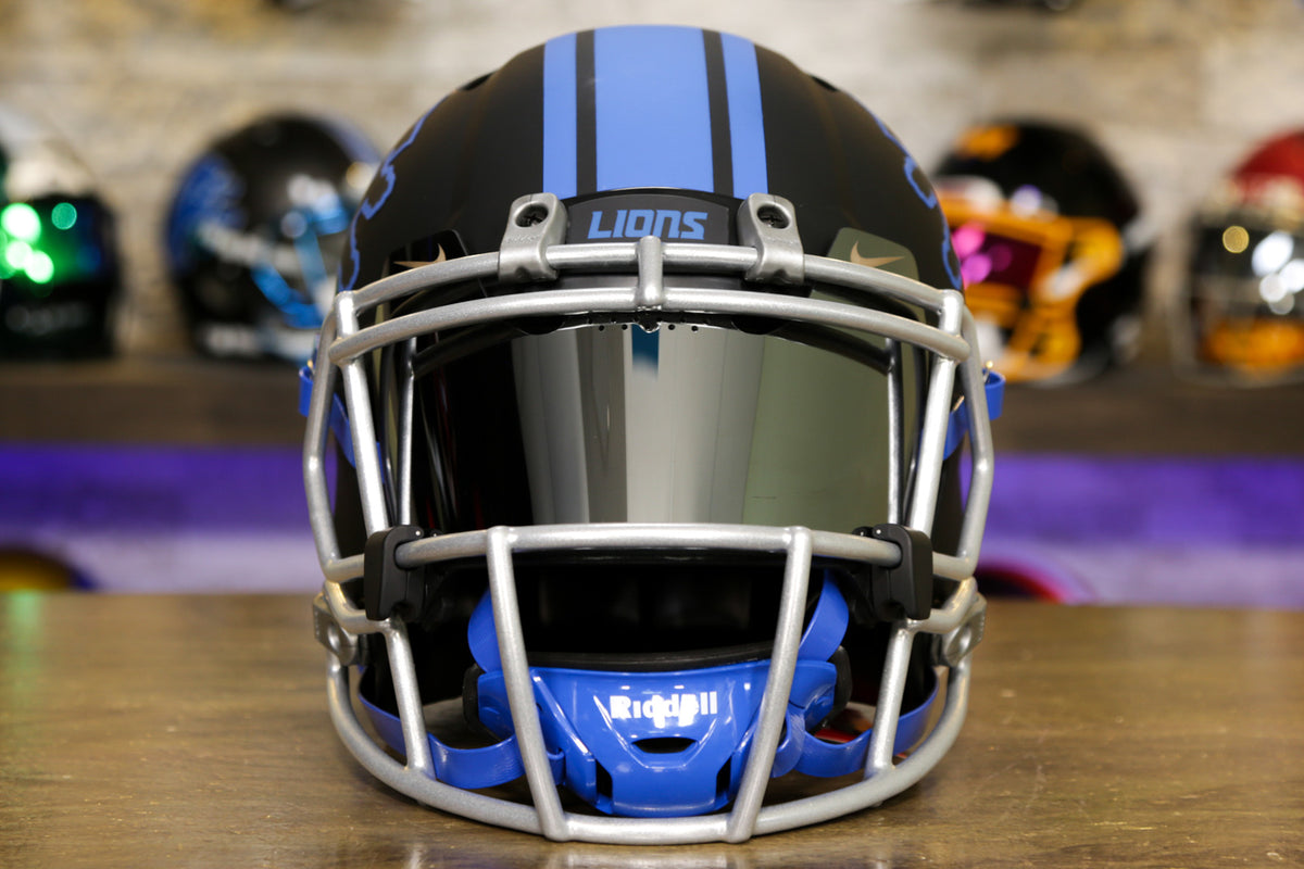 Detroit Lions Riddell Speed Authentic Helmet - Alternate – Green Gridiron,  Inc.