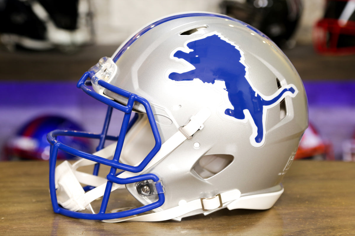 Detroit Lions Throwback Helmet 83-02