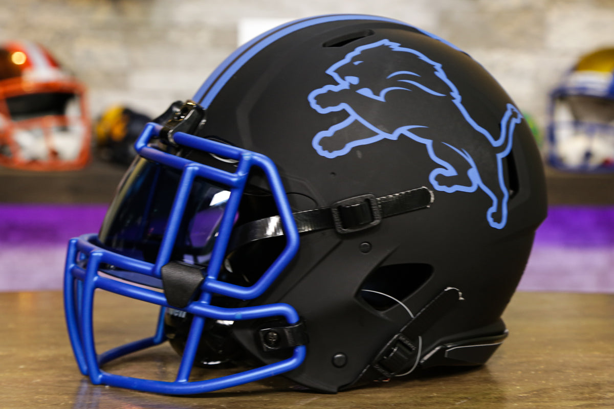 lions black helmet