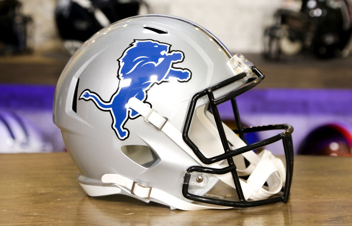 Detroit Lions Riddell Speed Replica Helmet - 2006-2016 Throwback