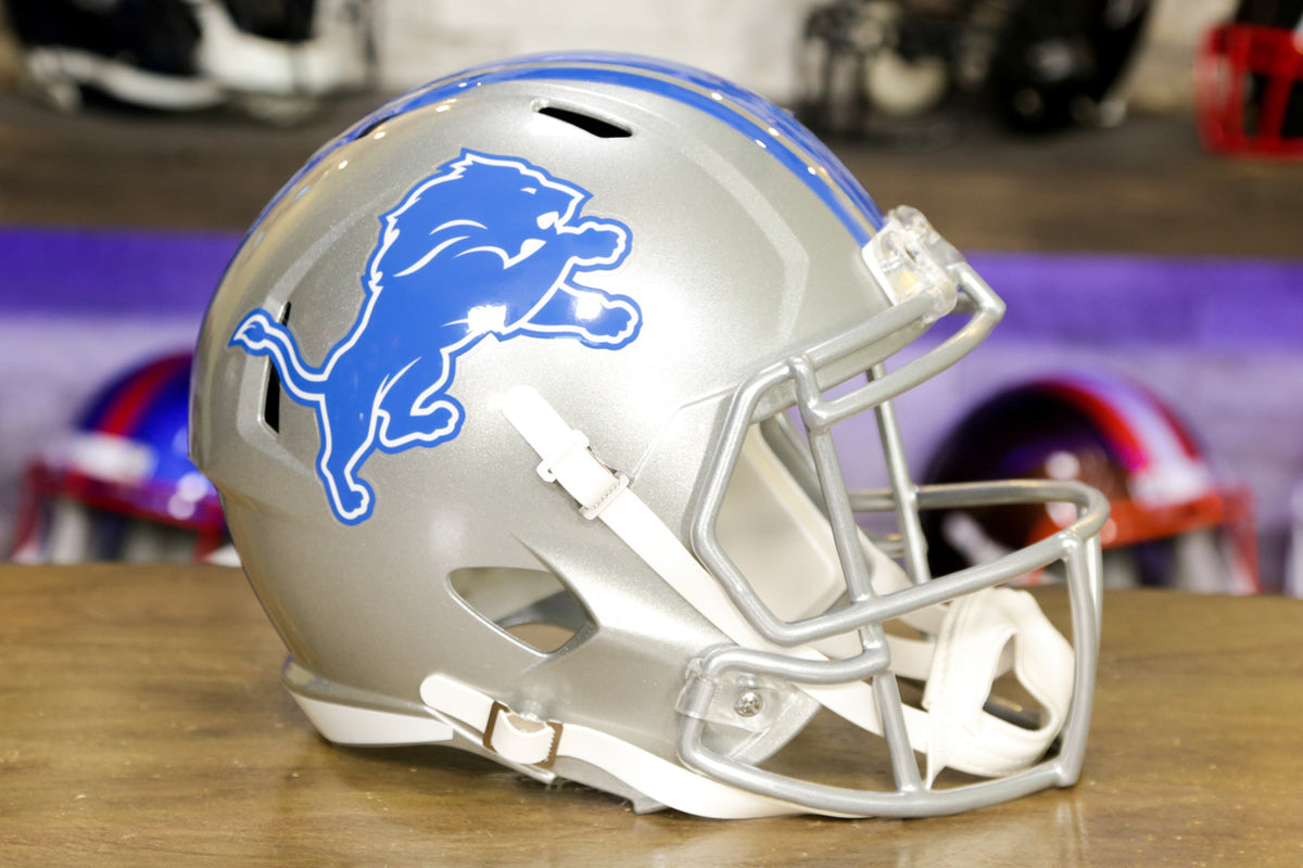 Detroit Lions Riddell Speed Authentic Helmet - GG Edition – Green Gridiron,  Inc.