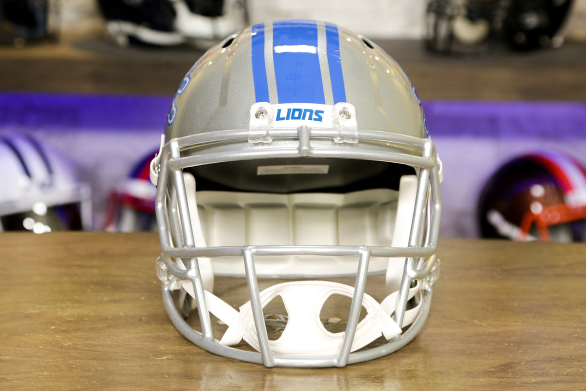 Detroit Lions Riddell Speed Replica Helmet - 1983-2002 Throwback – Green  Gridiron, Inc.