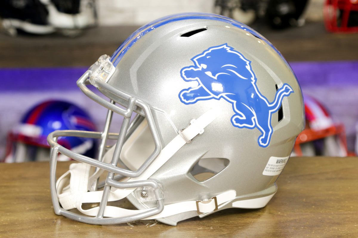 Detroit Lions Replica Speed Football Helmet