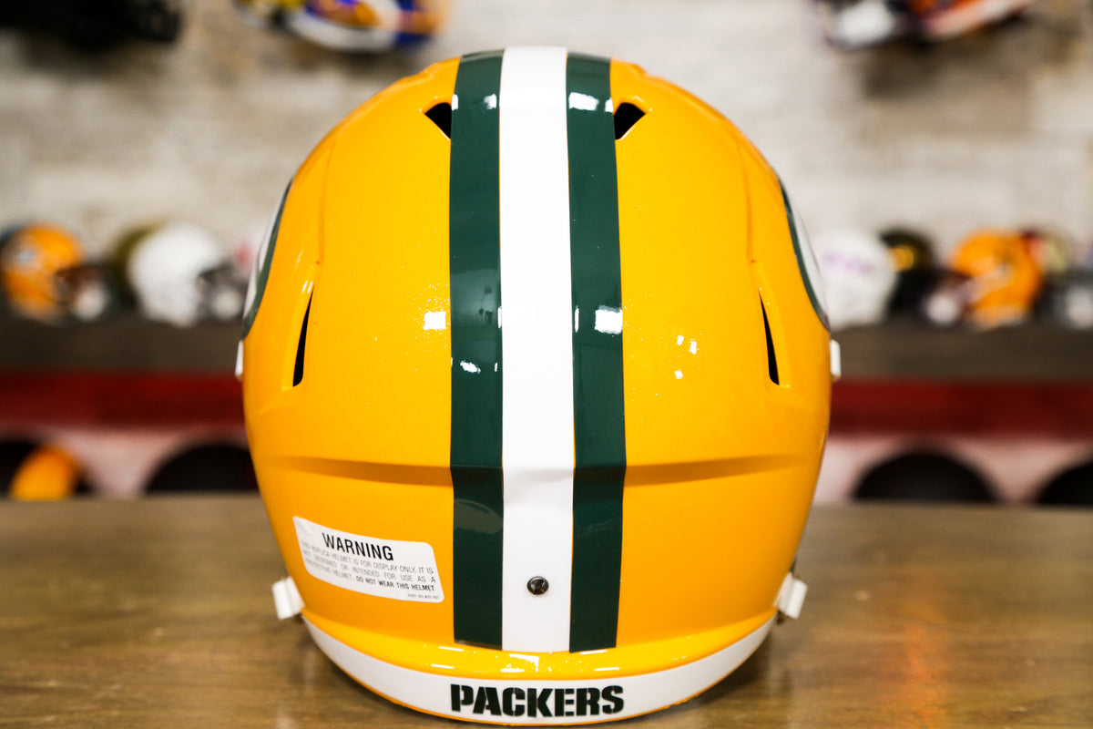 Riddell Green Bay Packers Brown Throwback Replica Full-Size Helmet