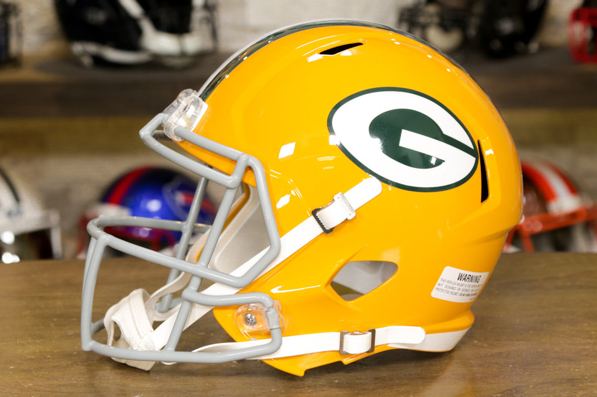 Riddell Green Bay Packers 1961-79 Throwback Replica Mini Helmet 9585597336