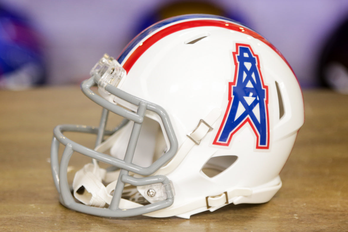 Custom Houston Oilers (1972-1974) Speed Mini Helmet