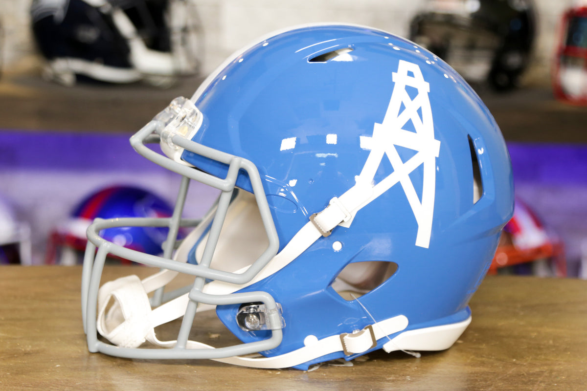 Houston Oilers 1960-1962 Throwback Riddell Speed Mini Football Helmet –  Creative Sports