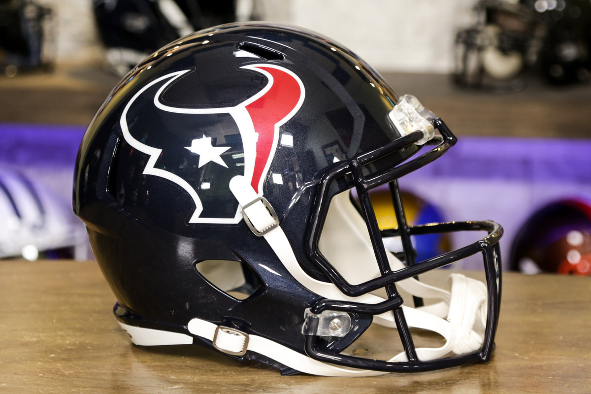 Houston Texans Riddell Speed Replica Helmet - Alternate – Green Gridiron,  Inc.