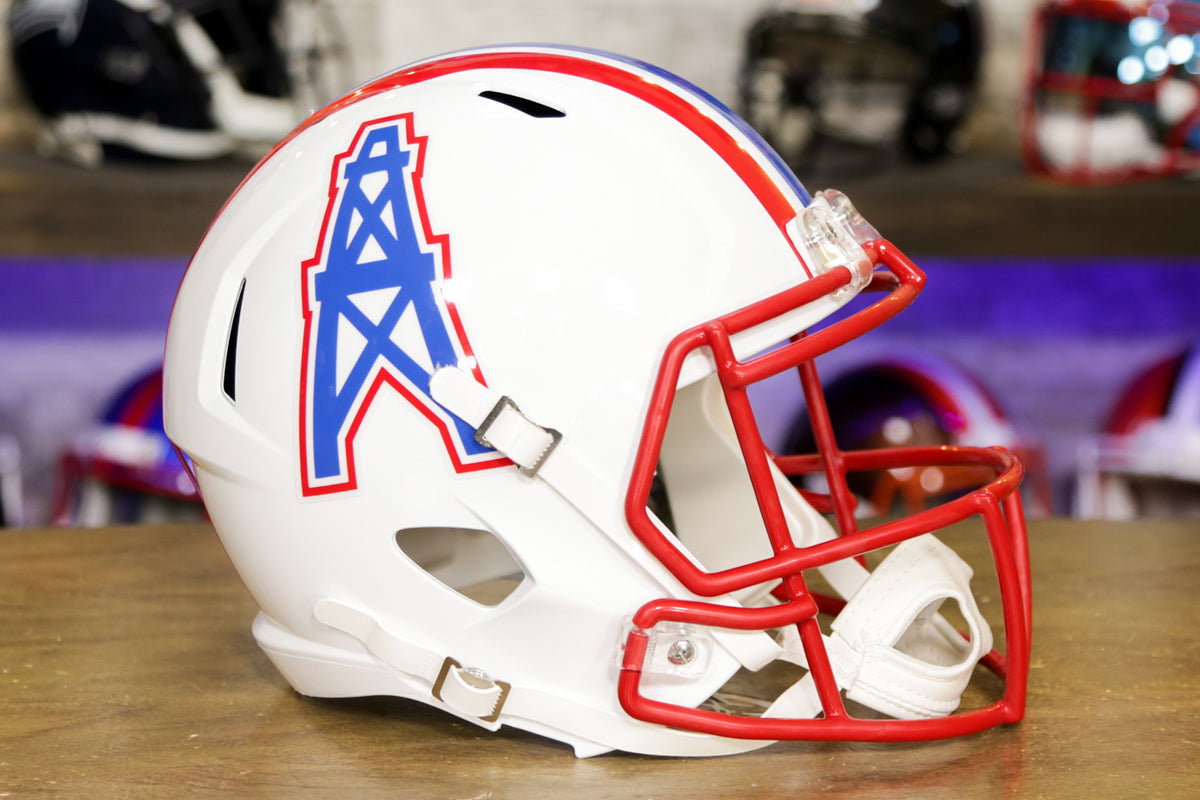 Houston Oilers 1981-1998 Throwback SPEED Riddell Full Size Replica