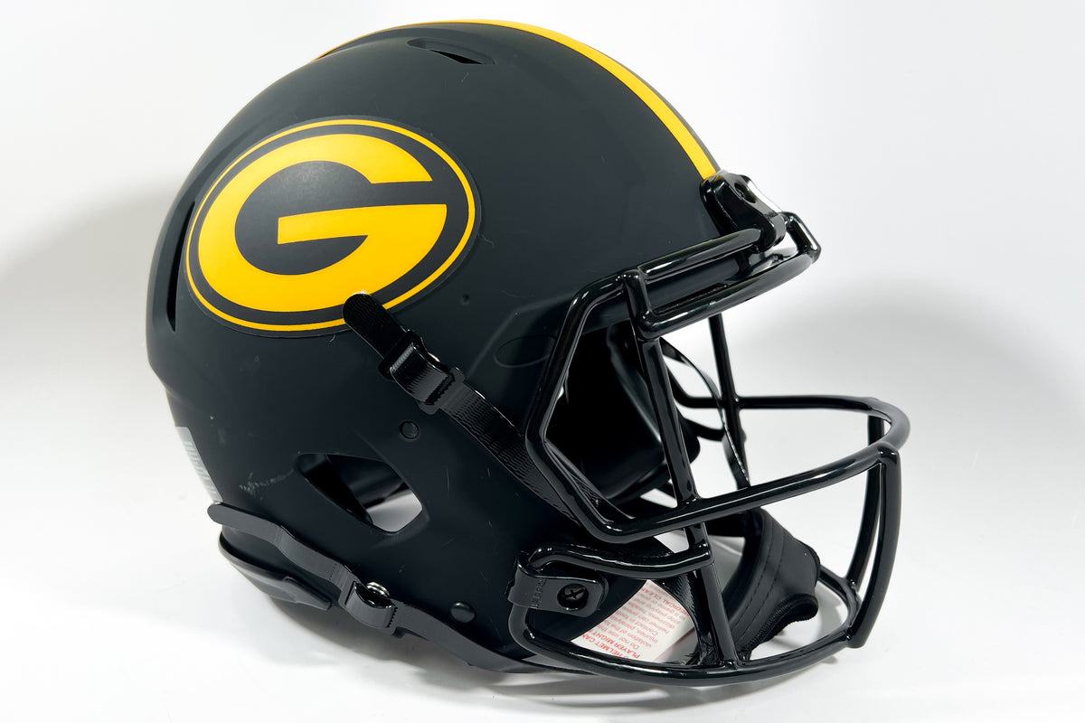 Green Bay Packers Riddell Speed Authentic Helmet – Green Gridiron