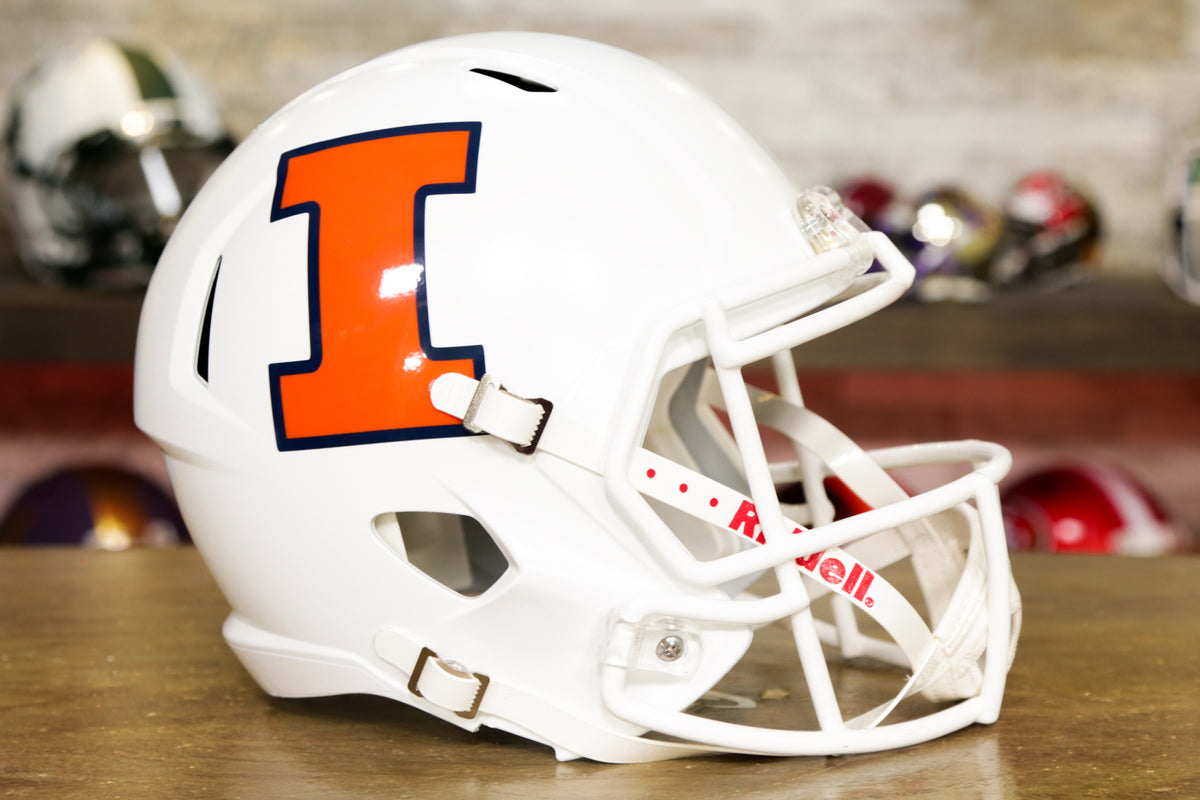 Illinois Fighting Illini Mini Football Helmet - 417 Helmets