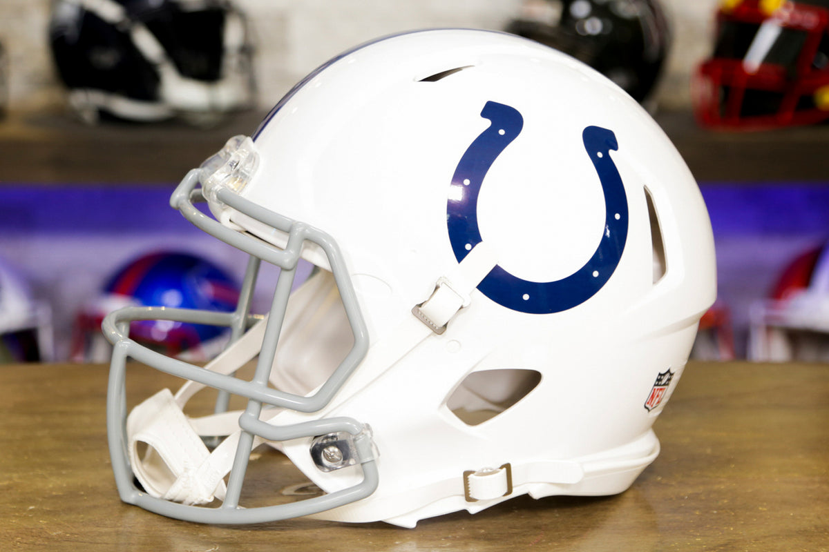 Fan Creations NFL Indianapolis Colts Unisex Indianapolis Colts Authentic  Helmet, Team Color, 12 inch