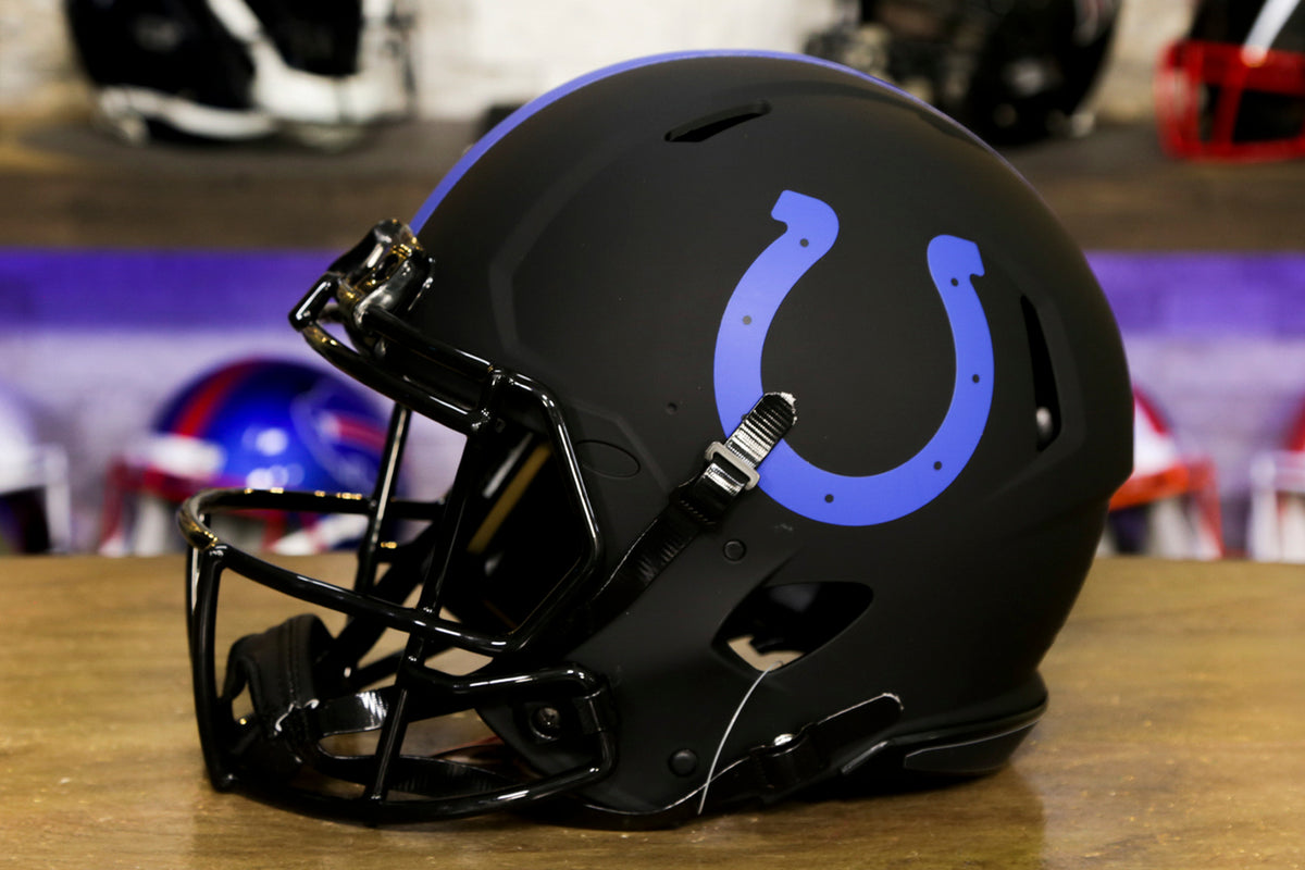 Indianapolis Colts Riddell Speed Authentic Helmet Eclipse Green