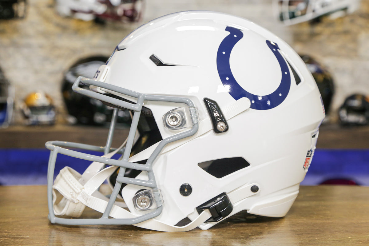 Indianapolis Colts Helmet Riddell Authentic Full Size SpeedFlex Style 2020  - Caseys Distributing