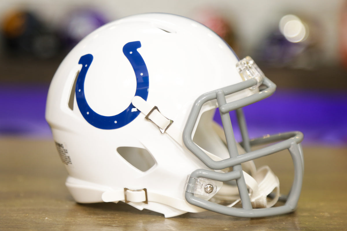 Indianapolis Colts Riddell 2020 - Present Revolution Speed Mini Football  Helmet