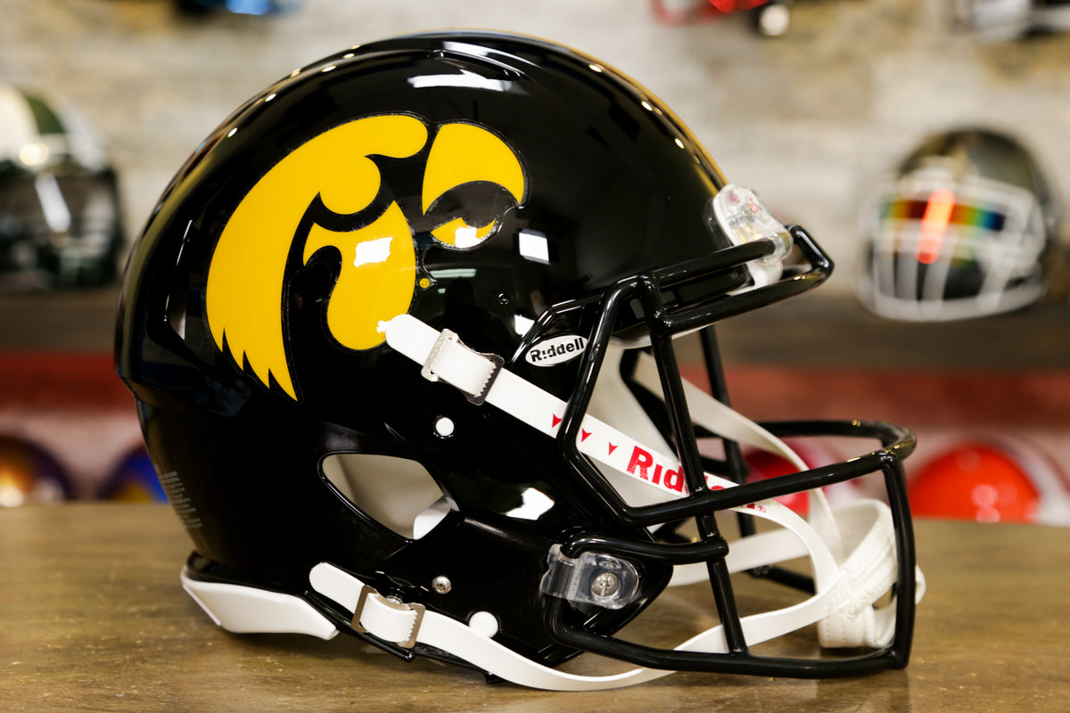 Iowa hawkeye football hot sale helmet