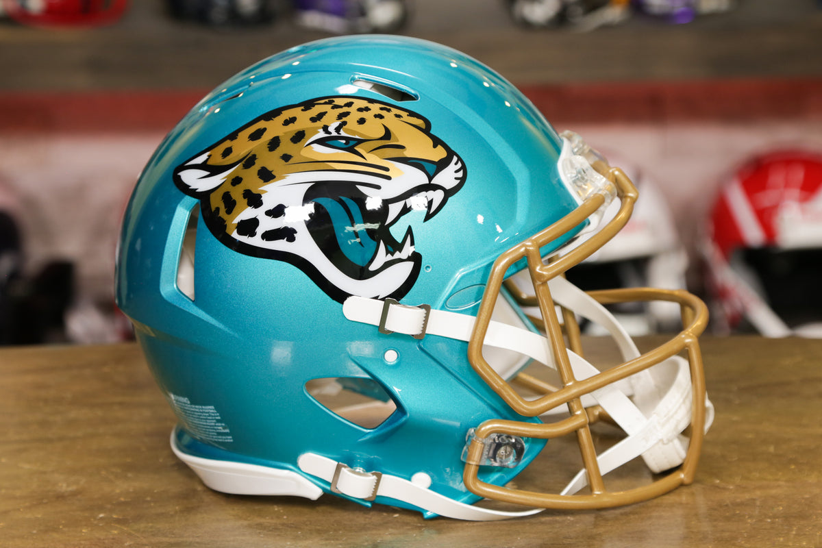 Jacksonville Jaguars Riddell Speed Replica Helmet - Flash