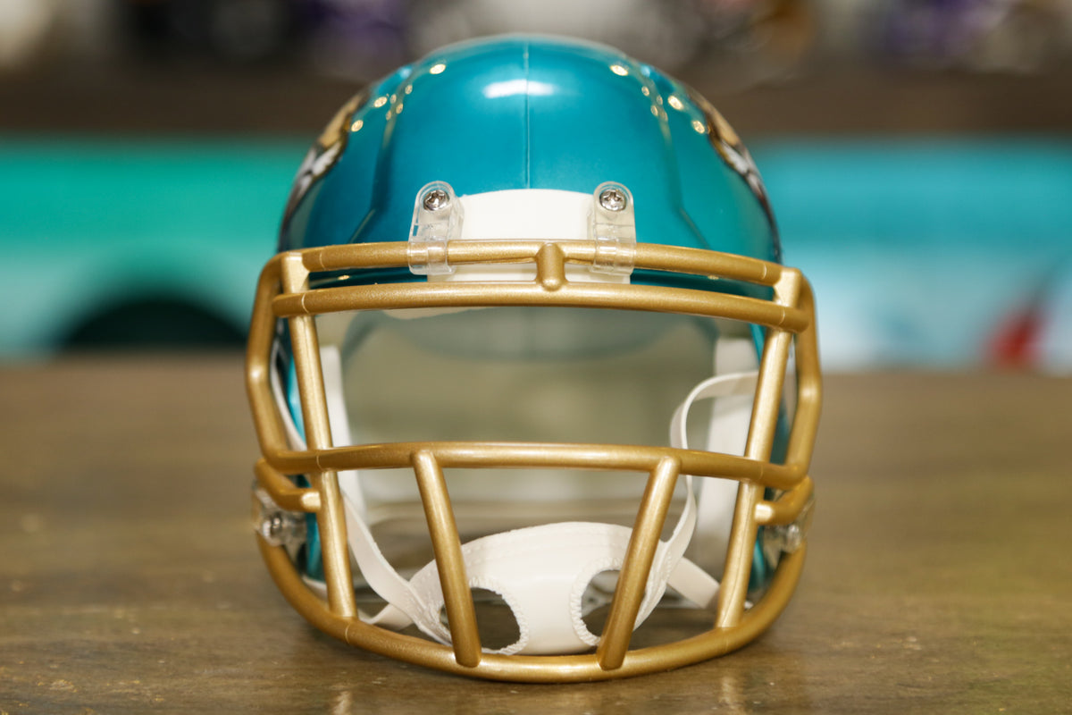 Jacksonville Jaguars Riddell Speed Replica Helmet - GG Edition – Green  Gridiron, Inc.