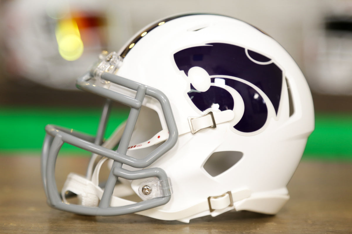 Lids Kansas State Wildcats Riddell Willie Speed Mini Helmet