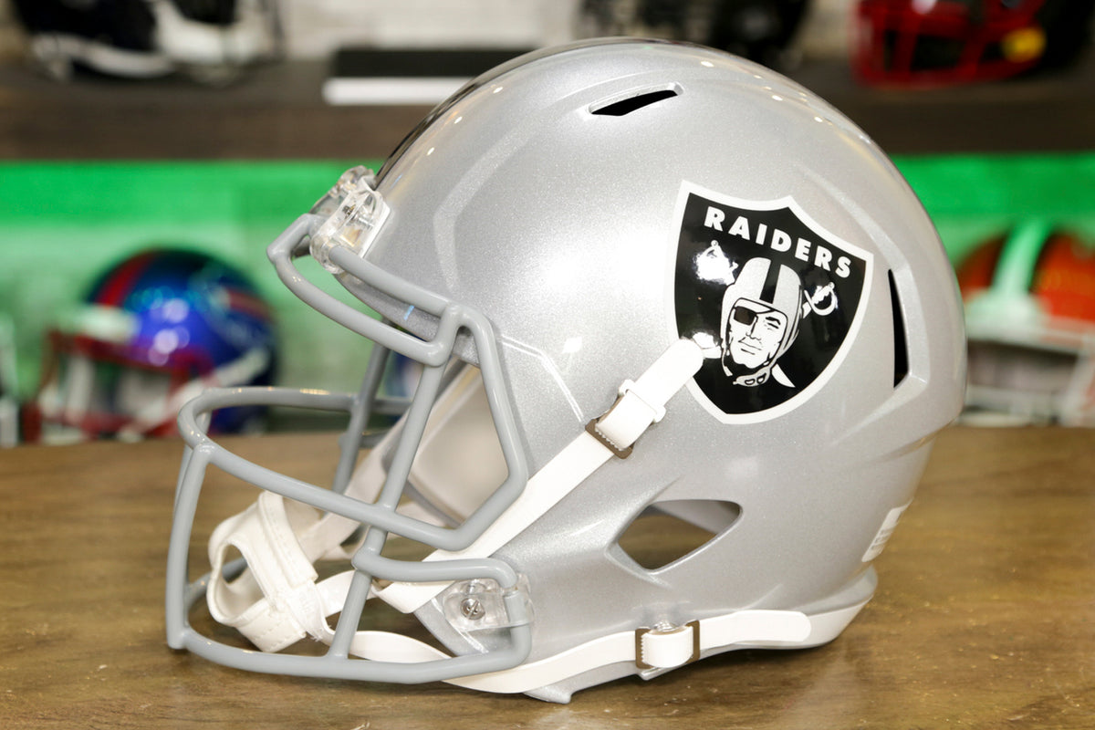 oakland raiders football helmet