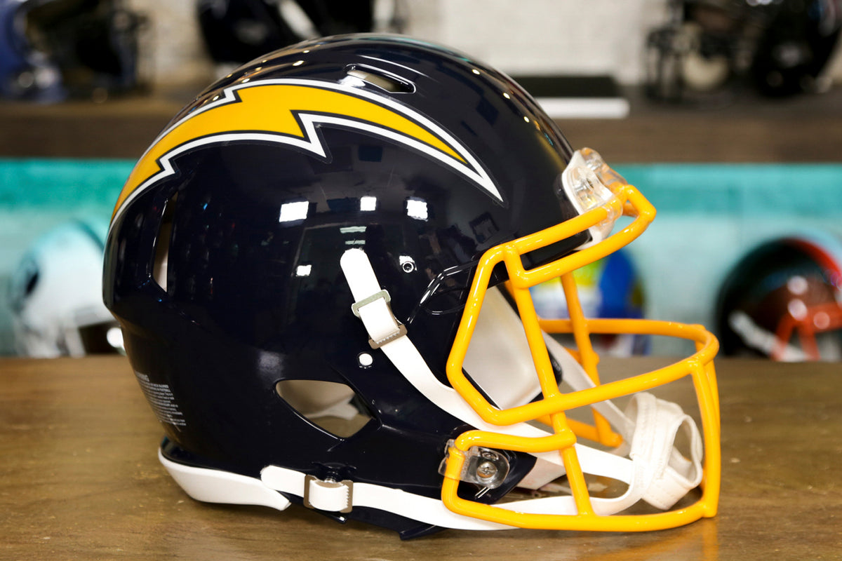 San Diego Chargers Riddell Speed Authentic Helmet - 1988-2006 Throwback