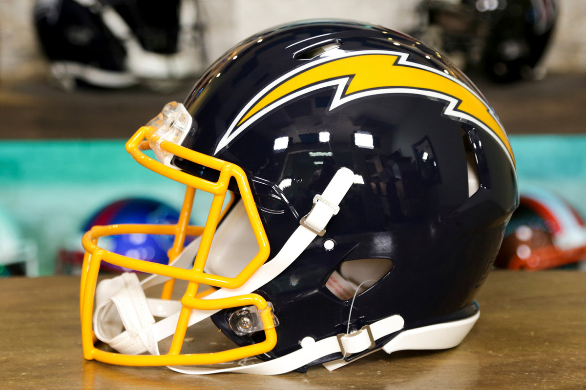 San Diego Chargers Authentic Speed Throwback Football Helmet 1974-1987