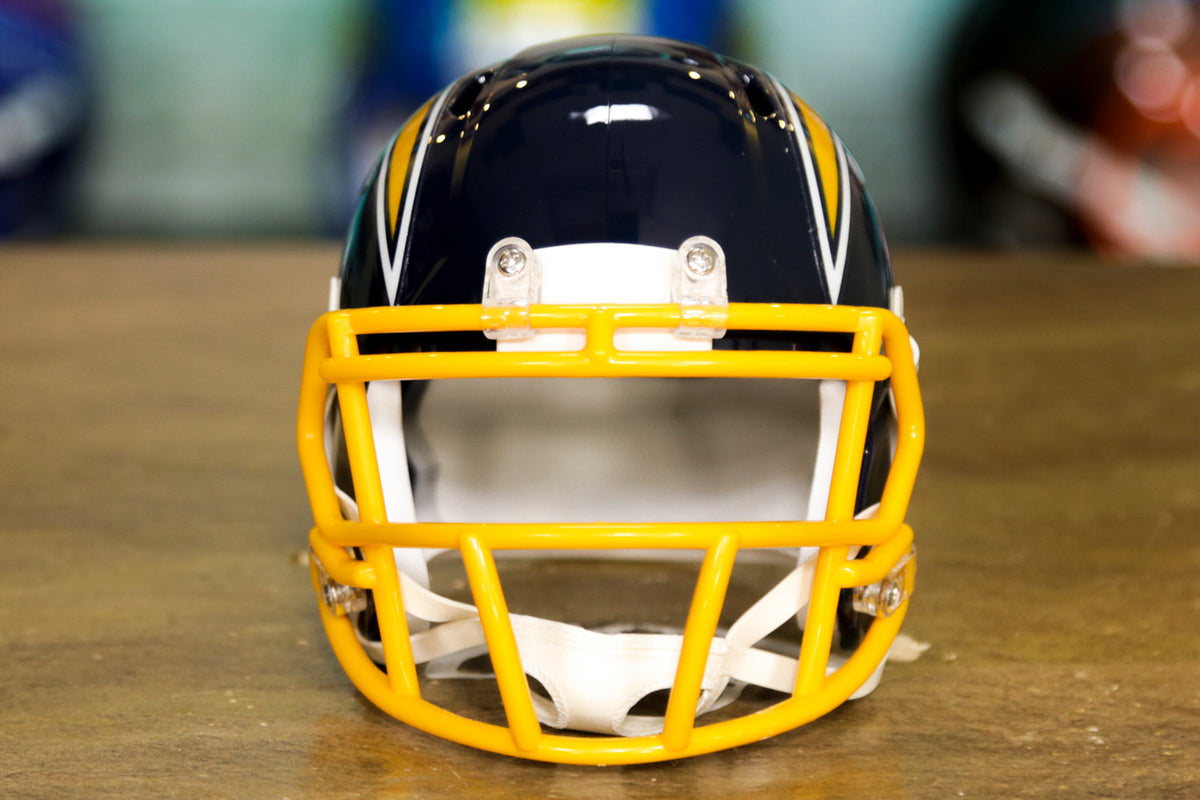 San Diego Chargers Riddell Speed Replica Helmet - 1974-1987 Throwback –  Green Gridiron, Inc.