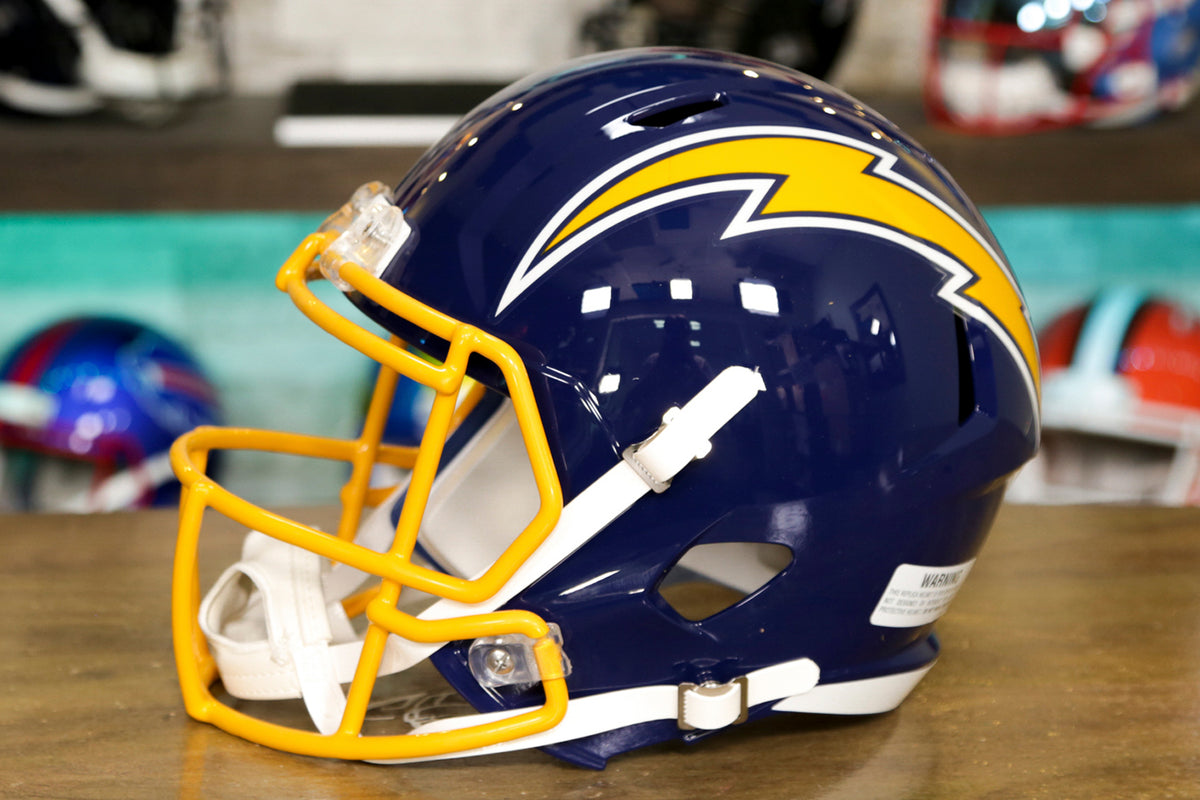 San Diego Chargers Riddell Speed Replica Helmet - 1974-1987 Throwback