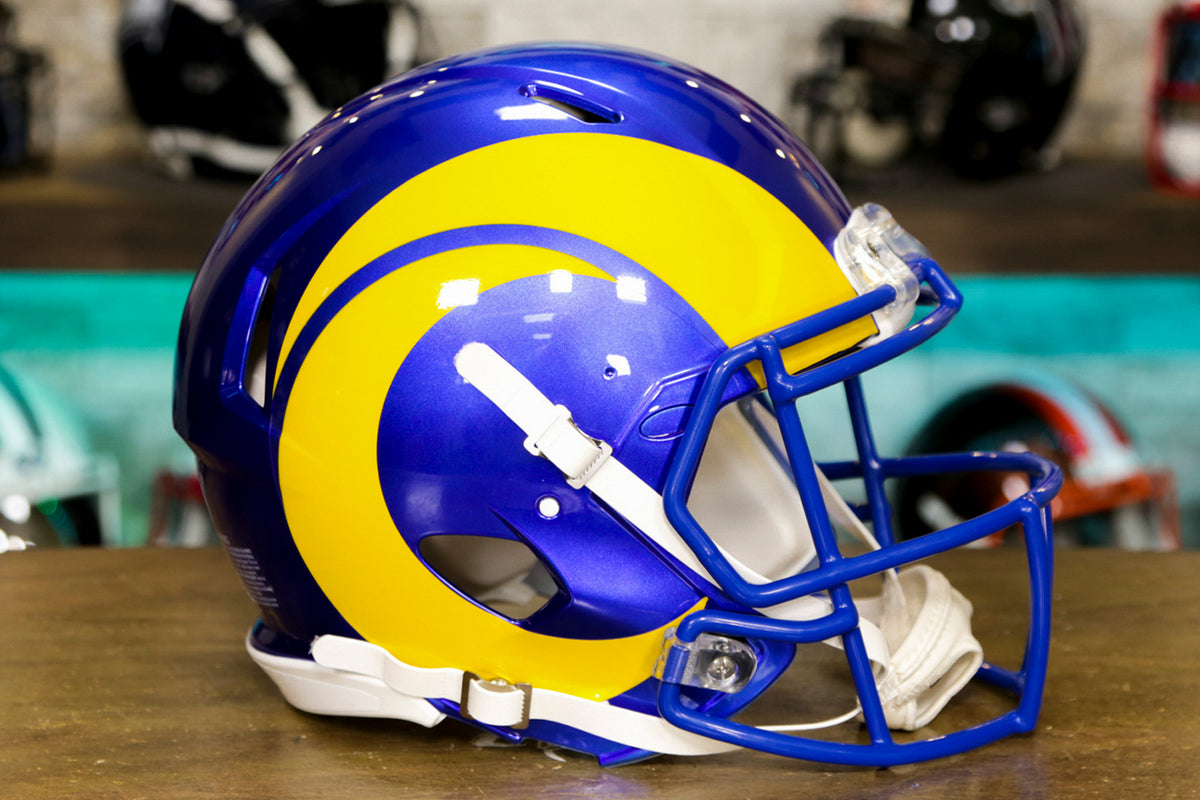 Los Angeles Rams Riddell SpeedFlex Helmet - GG Edition – Green Gridiron,  Inc.