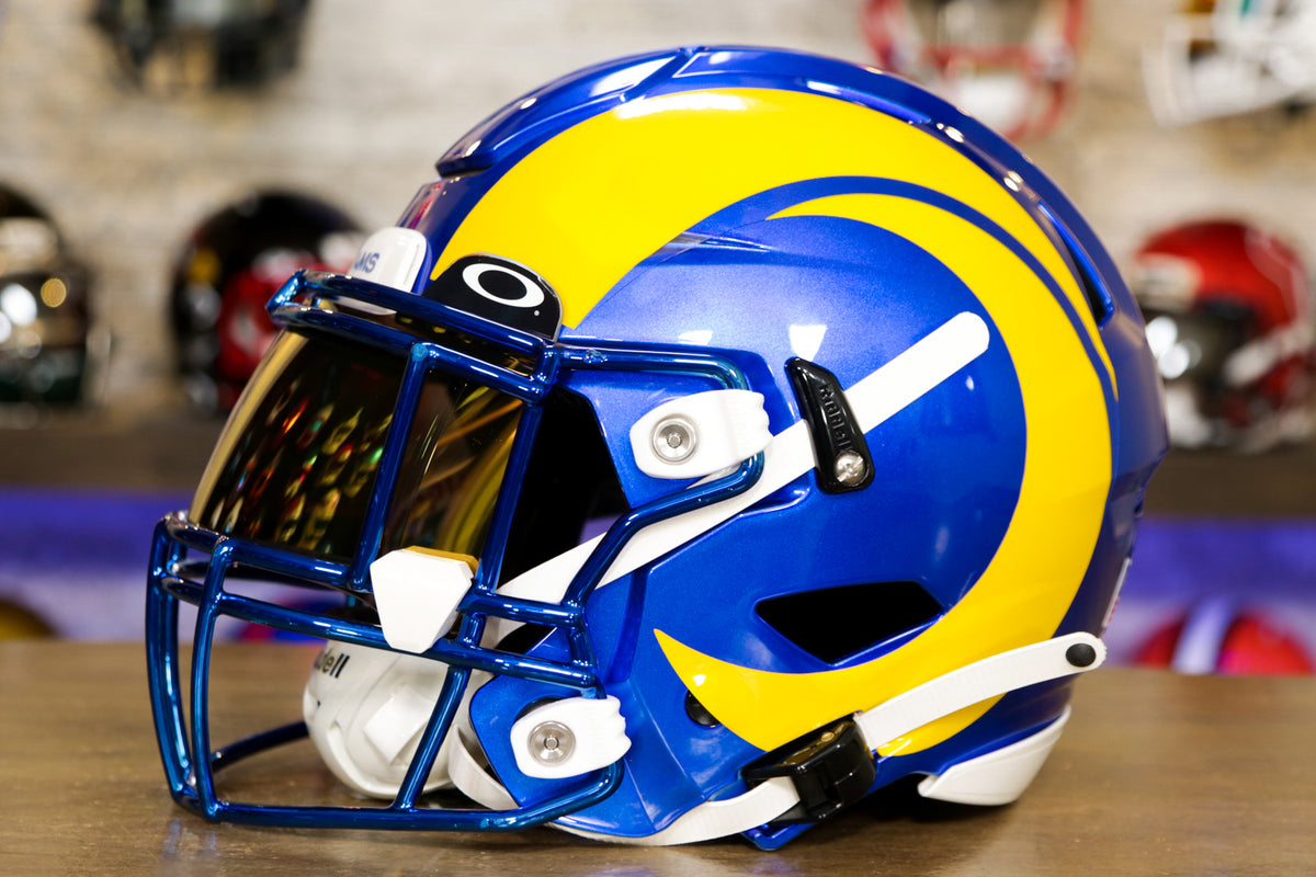 Los Angeles Rams Riddell Speed Authentic Helmet – Green Gridiron, Inc.