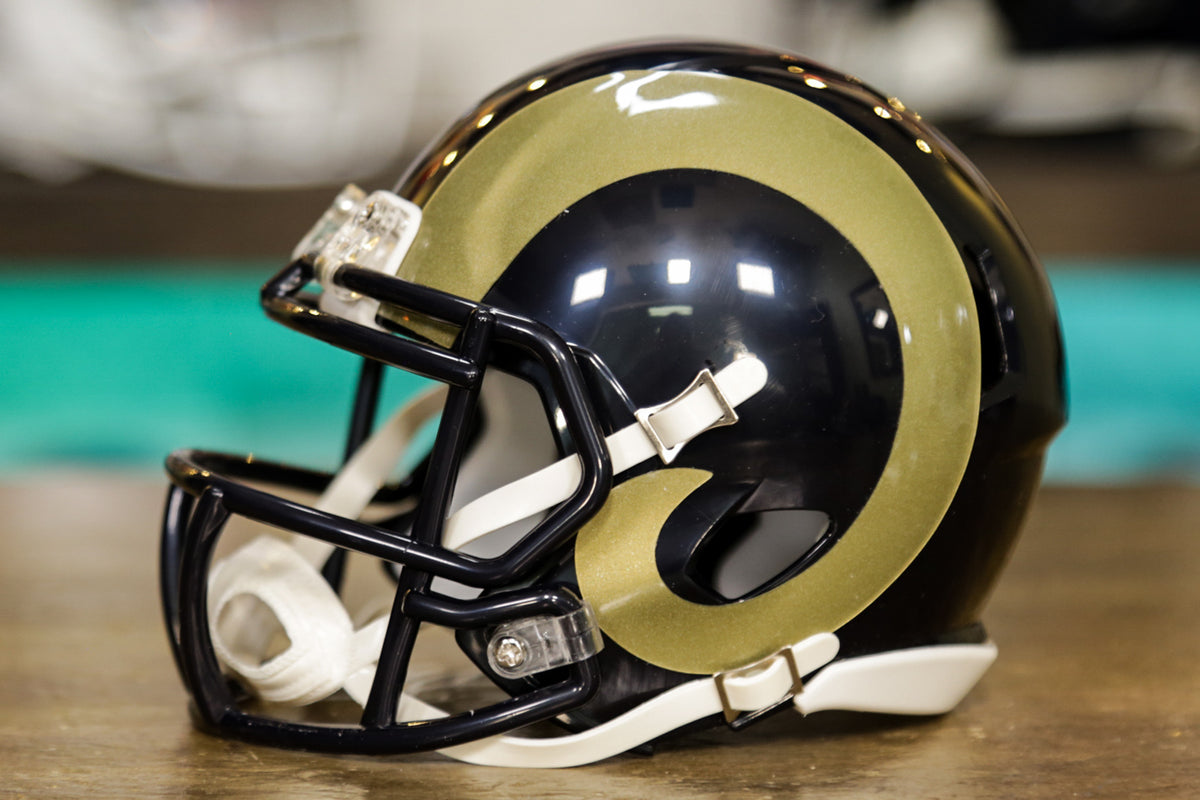 St. Louis Rams Riddell 2000-2016 Throwback Speed Mini Helmet