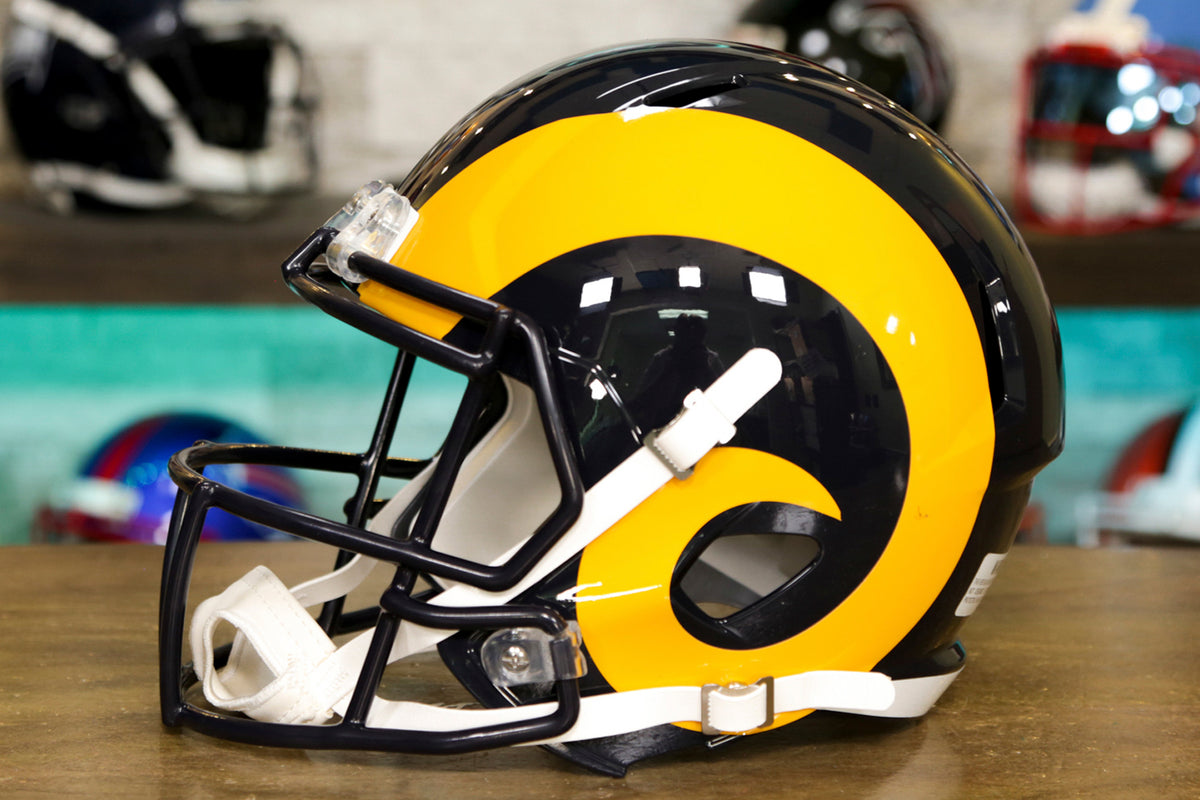 St. Louis Rams 1981-99 Riddell Throwback Replica Helmet – The