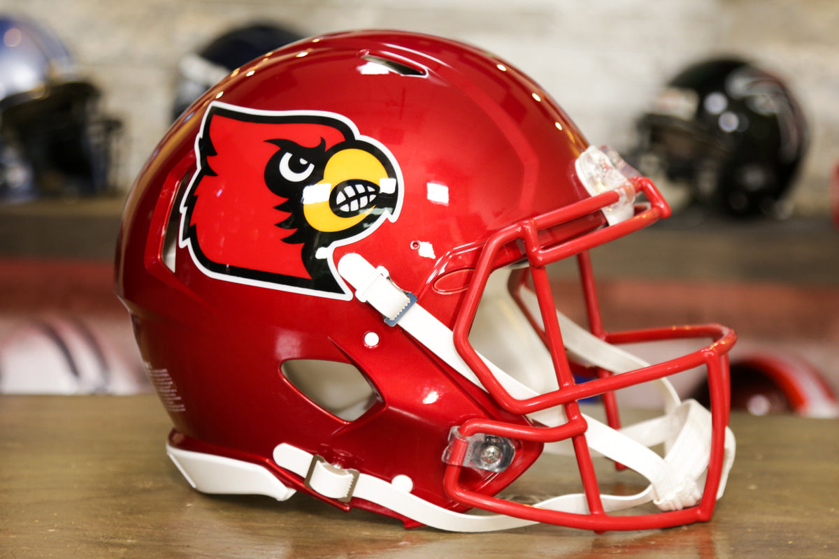 University of Louisville football helmets