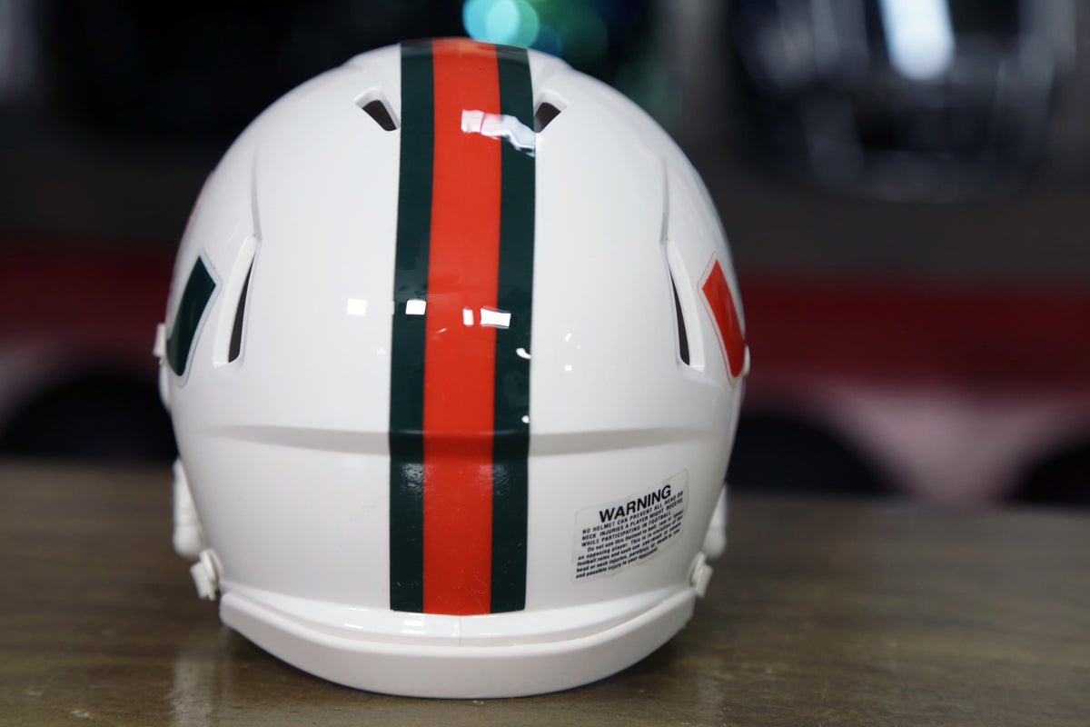 Riddell NCAA Miami Hurricanes Speed Mini Replica Helmet