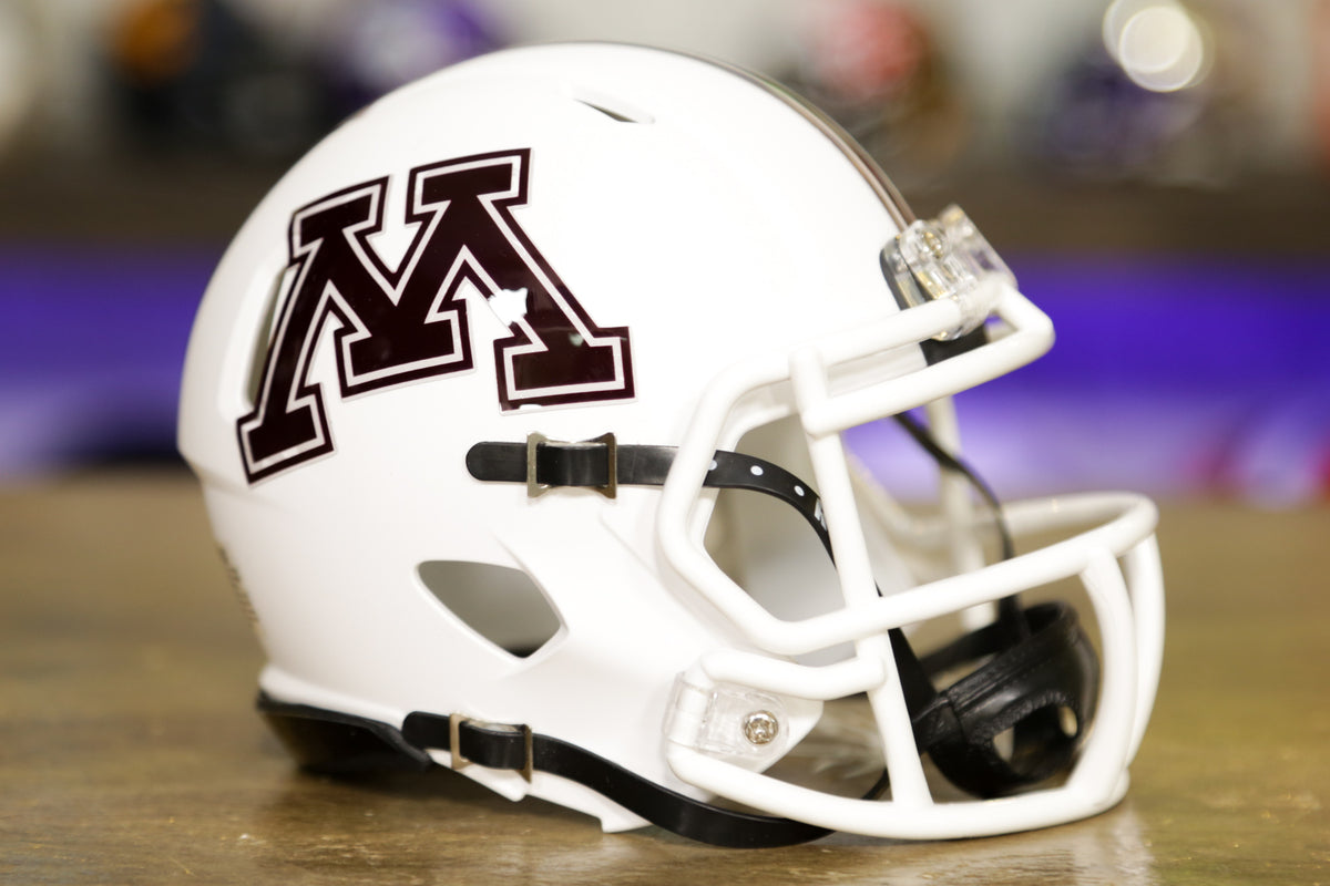 Minnesota Gophers Schutt Gold Row Replica Football Helmet