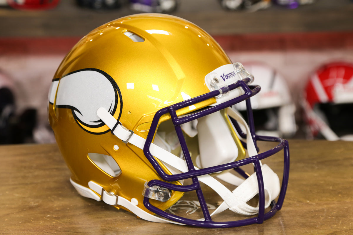 Minnesota Vikings Riddell Speed Replica Helmet - Flash