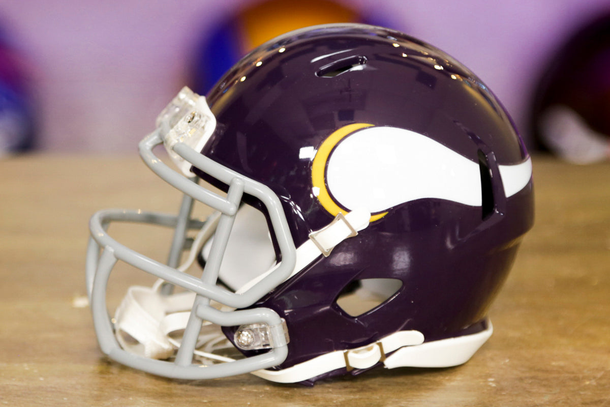 Minnesota Vikings Throwback Helmet 06-12