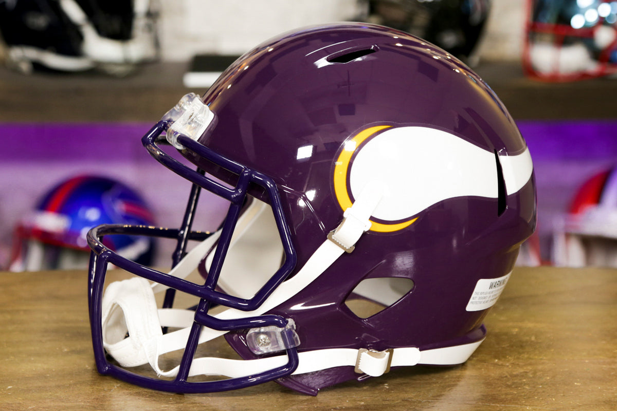 Minnesota Vikings 1983-2001 Throwback Riddell Speed Mini Football Helm