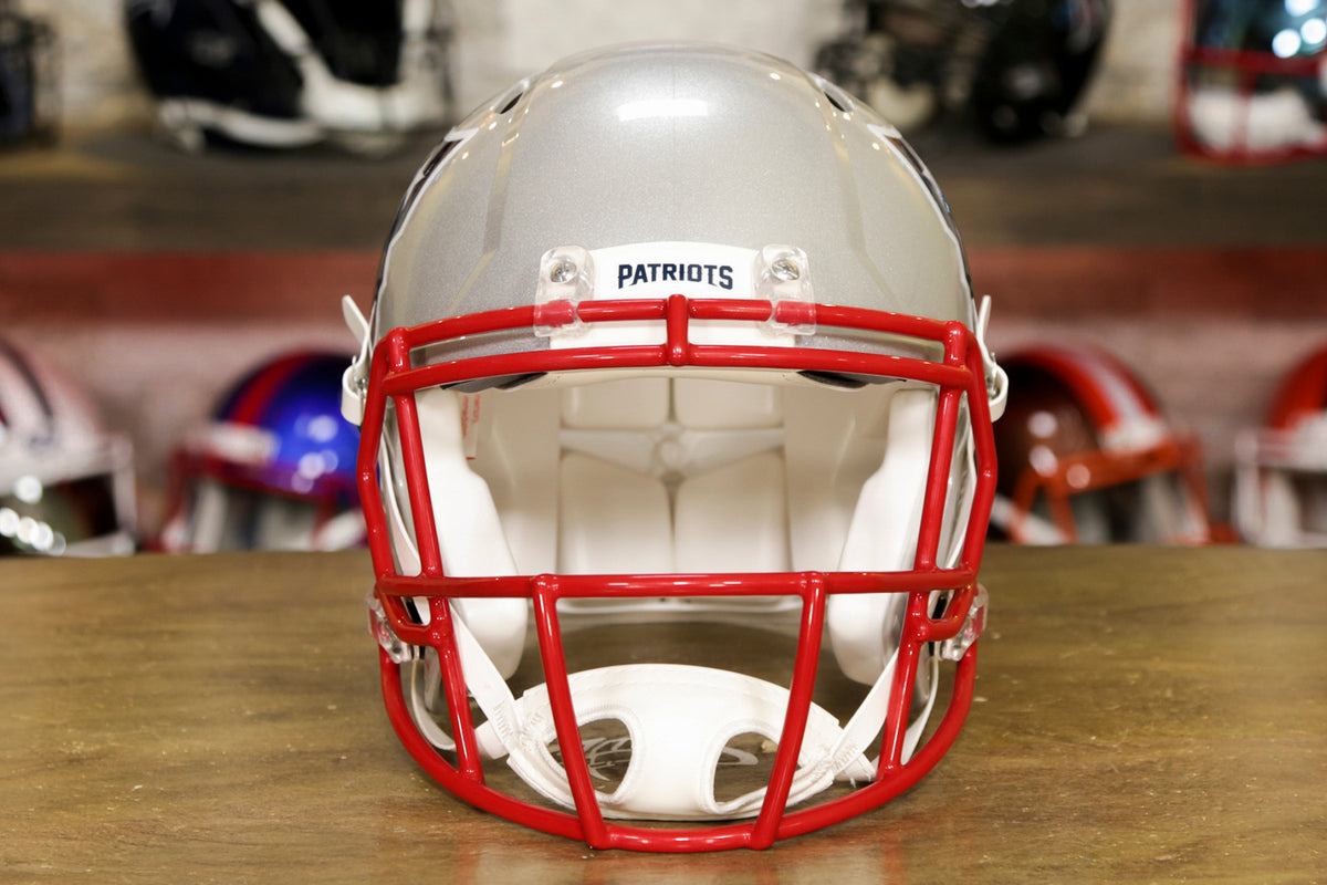 NFL New England Patriots Unisex New England Patriots Authentic Helmet, Team  Color, 12 inch
