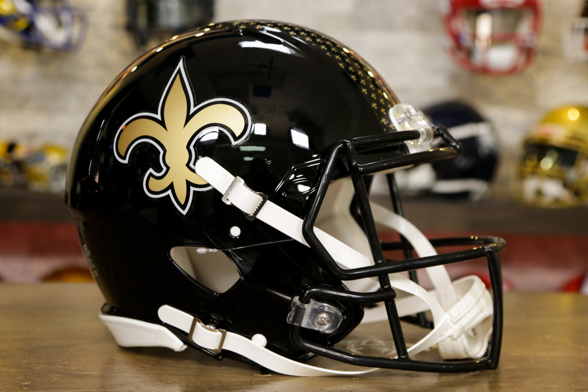 New Orleans Saints: 2022 Outdoor Helmet - Officially Licensed NFL