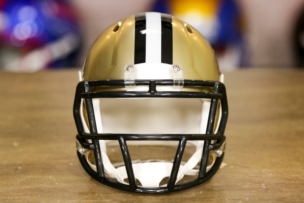 New Orleans Saints Riddell Flash Speed Mini Helmet - Detroit City