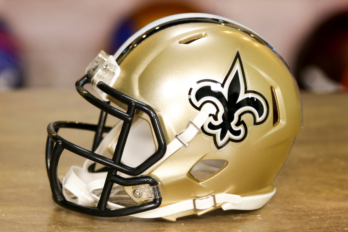 New Orleans Saints Camo Riddell Speed Mini Football Helmet – Creative Sports