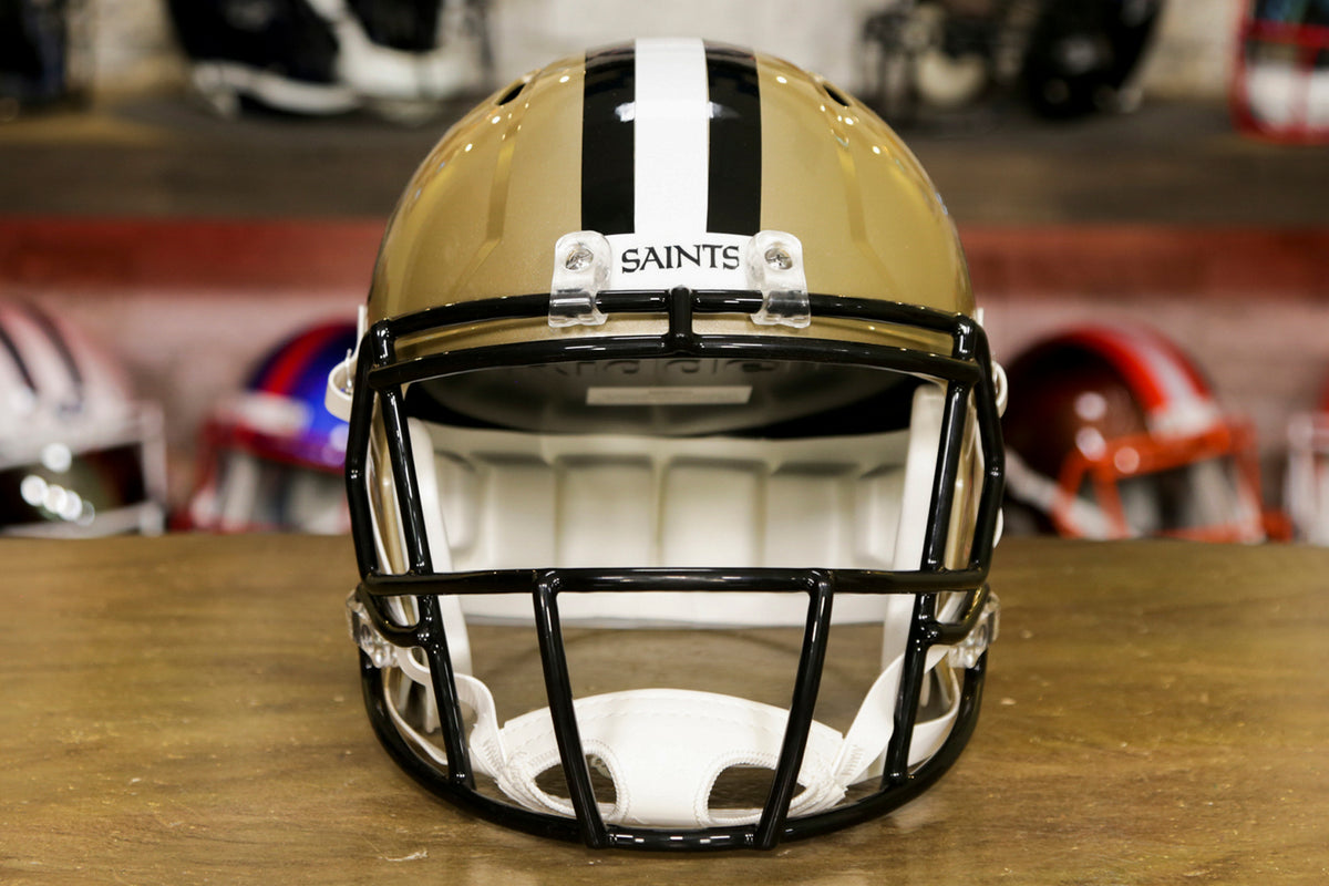 New Orleans Saints Riddell Speed Replica Helmet - GG Edition – Green  Gridiron, Inc.