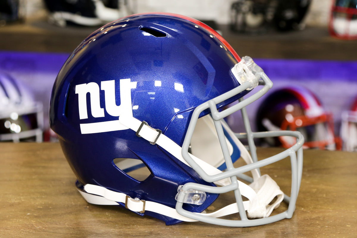 New York Giants Helmet Riddell Replica Mini Speed Style Color Rush