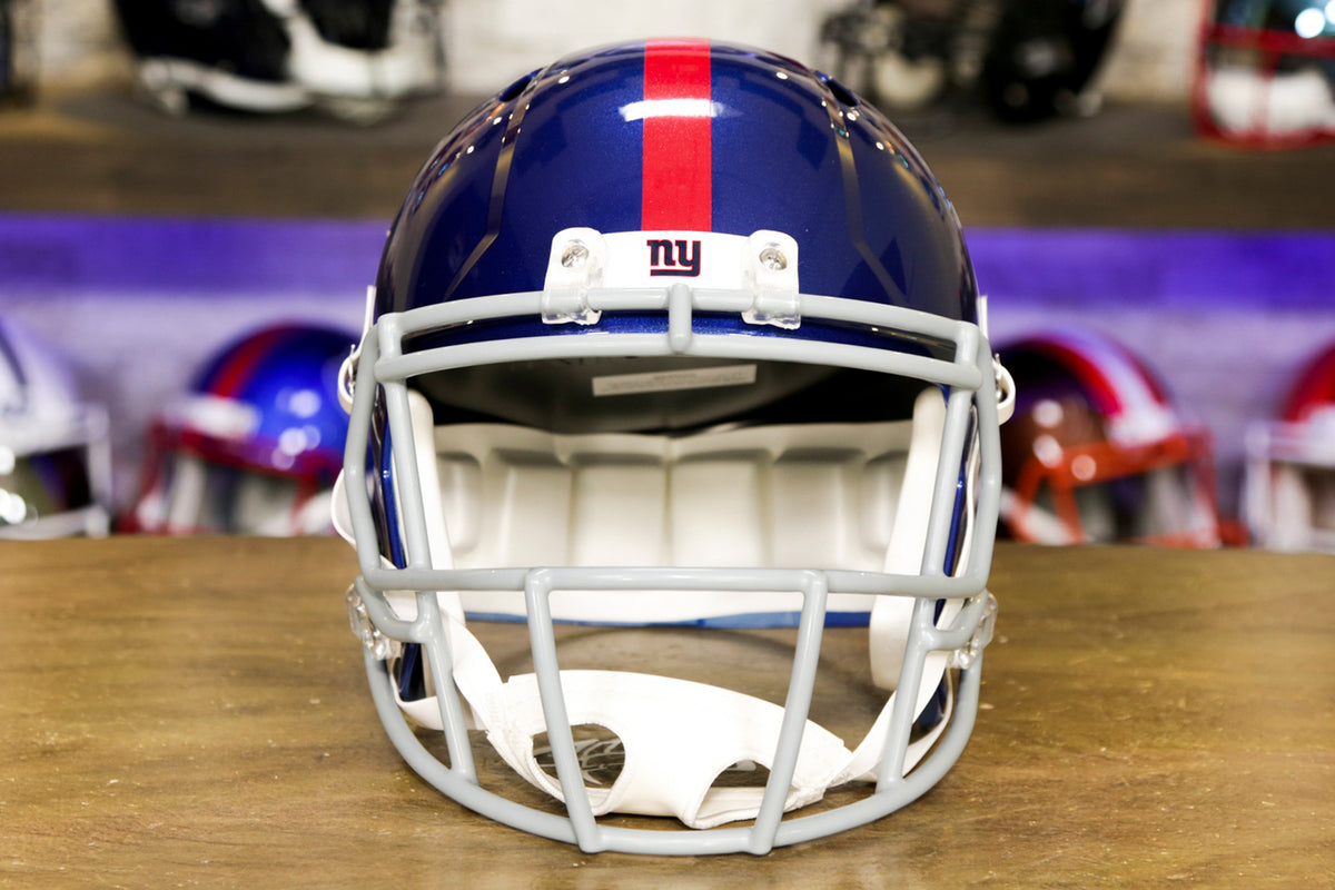New York Giants Riddell Speed Replica Helmet – The Speedy Cheetah