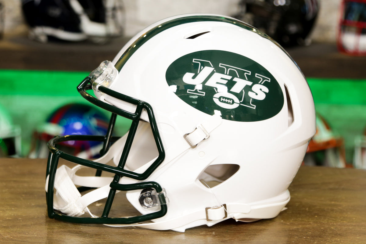 New York Jets Replica Full Size Throwback Speed Helmet - 1998 to 2018 —  Game Day Treasures