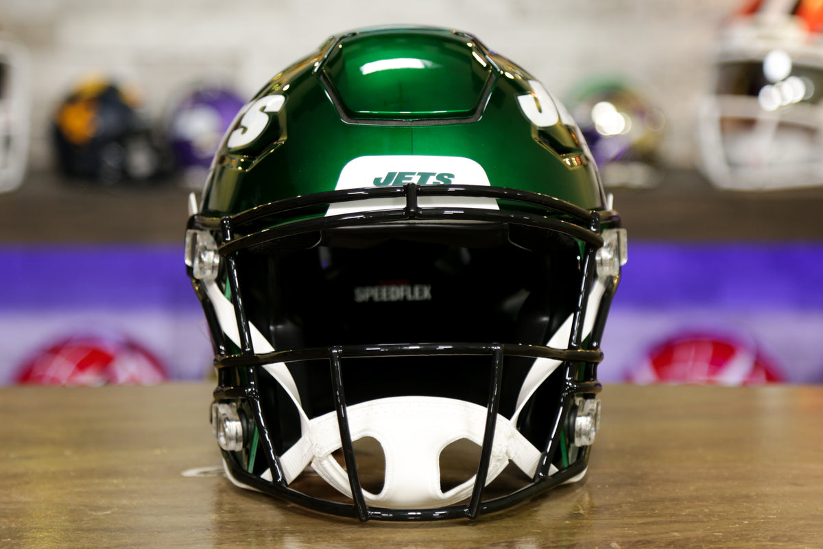 New York Jets SpeedFlex Authentic Helmet – The Speedy Cheetah